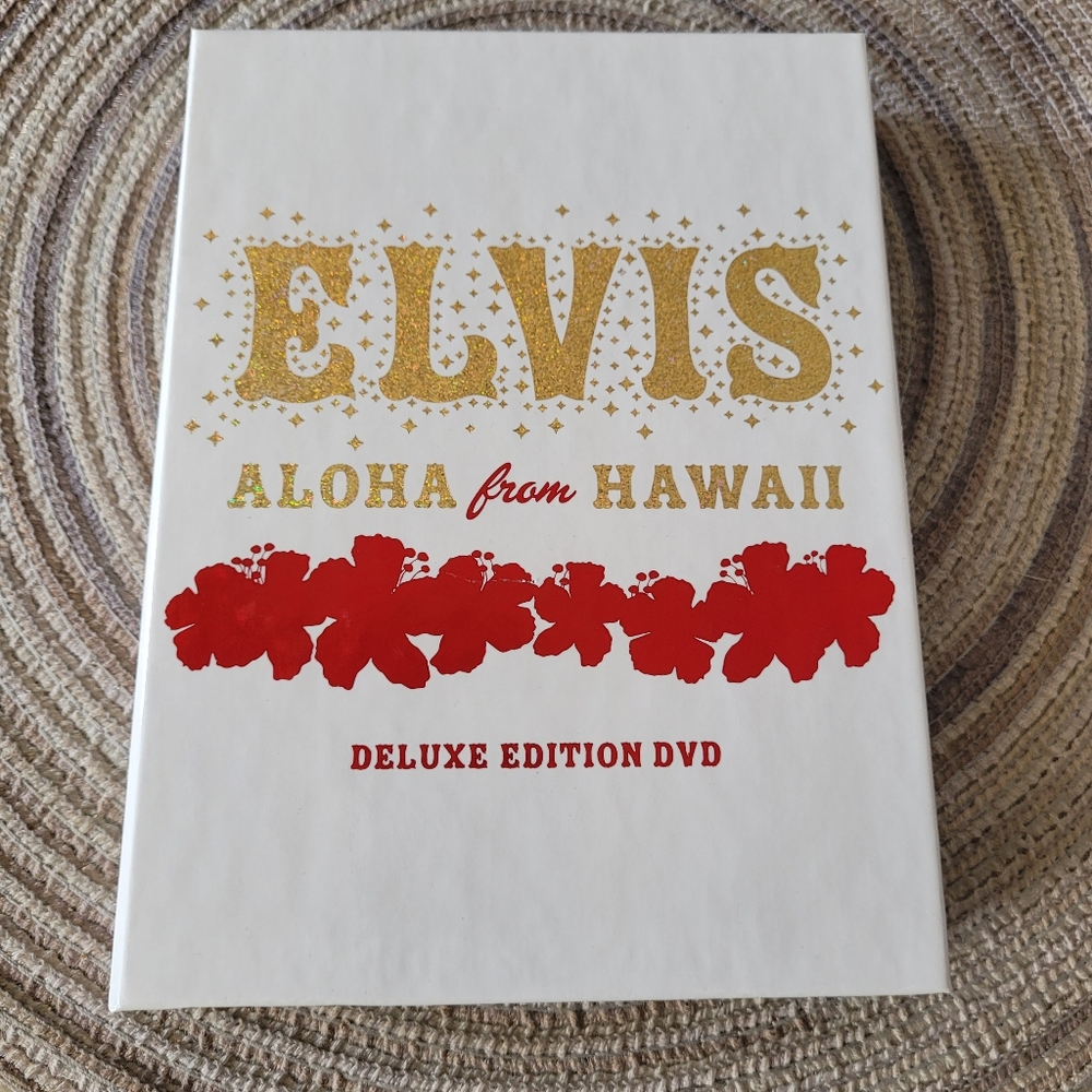 Elvis Aloha from Hawaii Deluxe Edition Complete 2 Disc DVD Set with Booklet